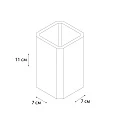 Стакан Fixsen Tomy FX-231-3 белый / рисунок
