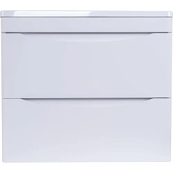 Тумба под раковину Style Line Бергамо мини 60 СС-00002316 антискрейч белый матовый