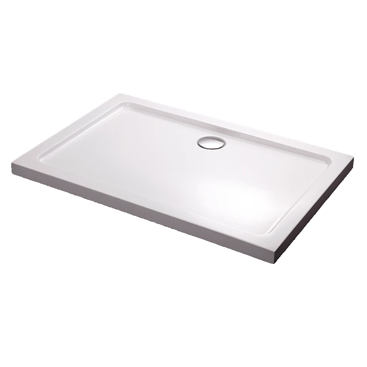 Душевой поддон Black & White Stellar Wind 100х80см RS-0810 белый
