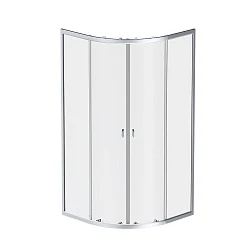 Душевой уголок AM.PM X-Joy 90x90см W88G-205-090MT64 профиль матовый хром, стекло прозрачное