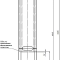 Шкаф-пенал Aquanet София 35см L 00207046 белый глянец