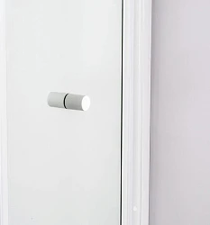 Душевая дверь в нишу Cezares 70см RELAX-BS-70-C-Bi профиль белый, стекло прозрачное