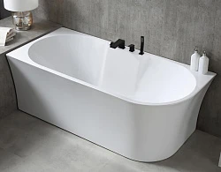Акриловая ванна ABBER 170x78 AB9335-1.7 L белая глянцевая