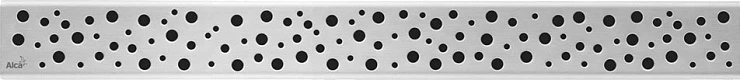 Решетка AlcaPlast Buble 55 BUBLE-550L хром
