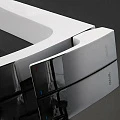 Смеситель для раковины Gappo G1007-18 белый / хром