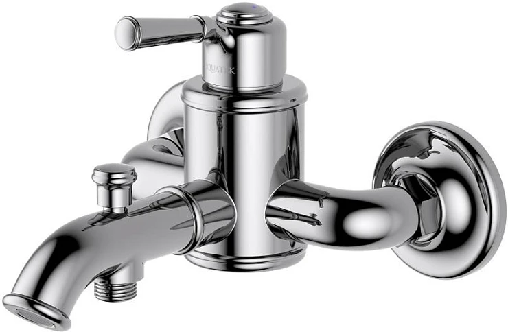Смеситель для ванны с душем Aquatek Классик AQ1540CR хром