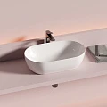 Раковина накладная Ceramica Nova Twist CN12001 белая