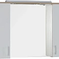 Зеркало-шкаф Aquanet Тиана 100 172806 белый/светлое дерево