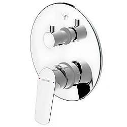 Смеситель встраиваемый для душа Bravat Rhein PB8429564CP-3-ENG хром