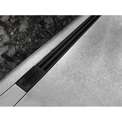 Душевой лоток Berges Super Slim 80 095154 черный матовый