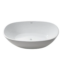 Акриловая ванна Vincea 170x87 VBT-204 белая глянцевая
