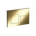 Кнопка смыва Ceramica Nova Balance Square CN12-002BG золото брашированное