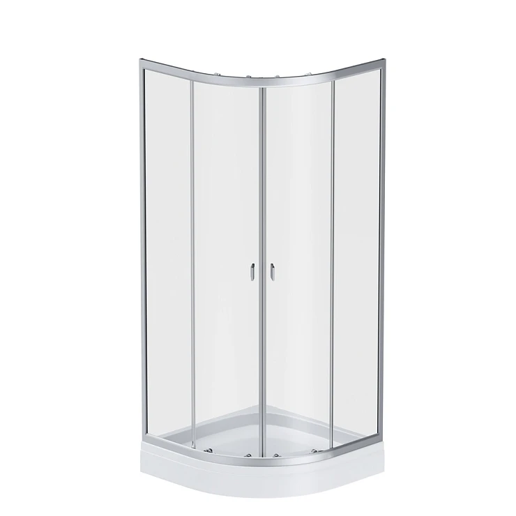 Душевой уголок AM.PM X-Joy 80x80см W88E-205-080MT профиль матовый хром, стекло прозрачное
