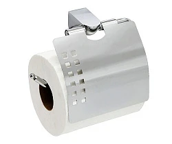 Держатель туалетной бумаги Wasserkraft Kammel K-8325 с крышкой, хром