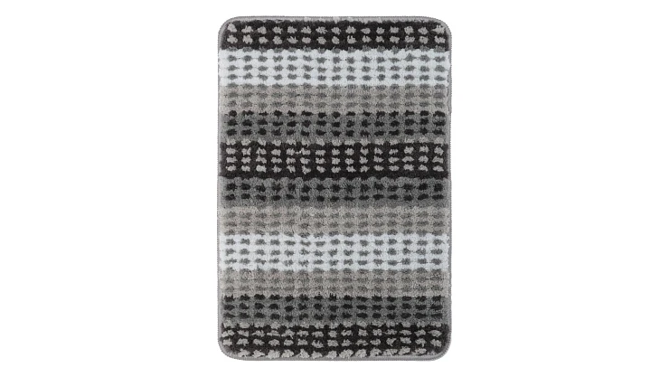 Коврик для ванной Fixsen Grampus Point 40х60 см GR-5201K серый