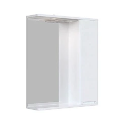 Зеркальный шкаф подвесной SanStar Модена 60 для ванной комнаты белый