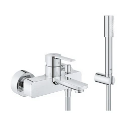 Смеситель для ванны с душем Grohe Lineare New 33850001 хром
