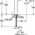 Смеситель для раковины Grohe Eurostyle New 23570LS3 белый