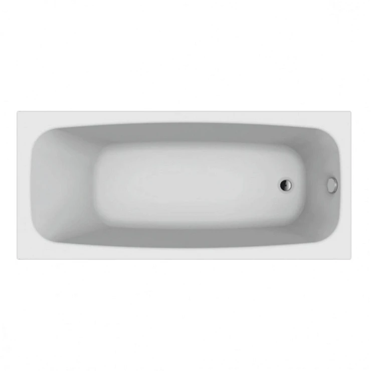 Акриловая ванна BERGES NELU 180x80 с каркасом 050024 белая глянцевая