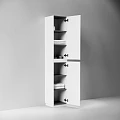 Шкаф-пенал Sancos Folk Floor 35 PFL35FW напольный, Bianco