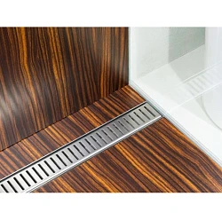 Душевой лоток AlcaPlast APZ10-Simple 550M с решеткой и опорами, хром