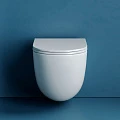 Унитаз подвесной Ceramica Nova Vogue CN4008T белый глянец