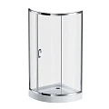 Душевой уголок AM.PM Like 90x90см W83G-315-090CT профиль серебро, стекло прозрачное