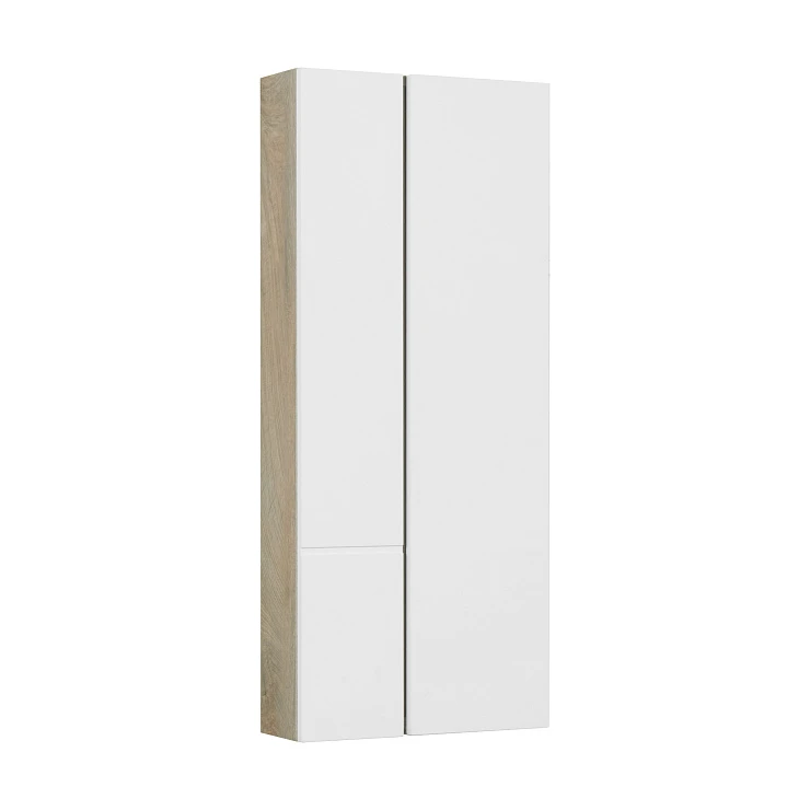Шкаф Aquaton Мишель 43см 1A244203MIX40 дуб эндгрейн / белый