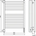 Полотенцесушитель электрический Terminus Енисей П16 500х1350