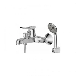 Смеситель для ванны с душем Bravat Eco-D F693158C-B хром
