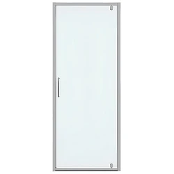 Душевая дверь в нишу Bravat Drop 80x200см BD080.4110A профиль хром, стекло прозрачное