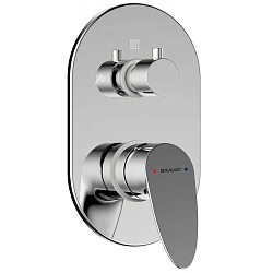 Смеситель встраиваемый для душа Bravat Drop P69190C-RUS хром