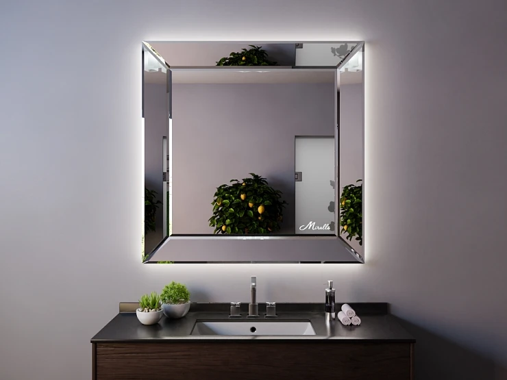 Зеркало Mirrals Provance Extra 4000К 700x900 с подсветкой, сенсор движения