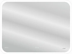 Зеркало LED 070 pro 100*70,  с подсветкой, сенсор, антизапотевание, ф-ция звон KNLU-LED070*100-p-Os