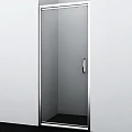 Душевая дверь в нишу Wasserkraft Salm 80см 27I27 профиль хром, стекло прозрачное