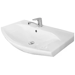 Тумба с раковиной Aquaton Ария М 80 белая