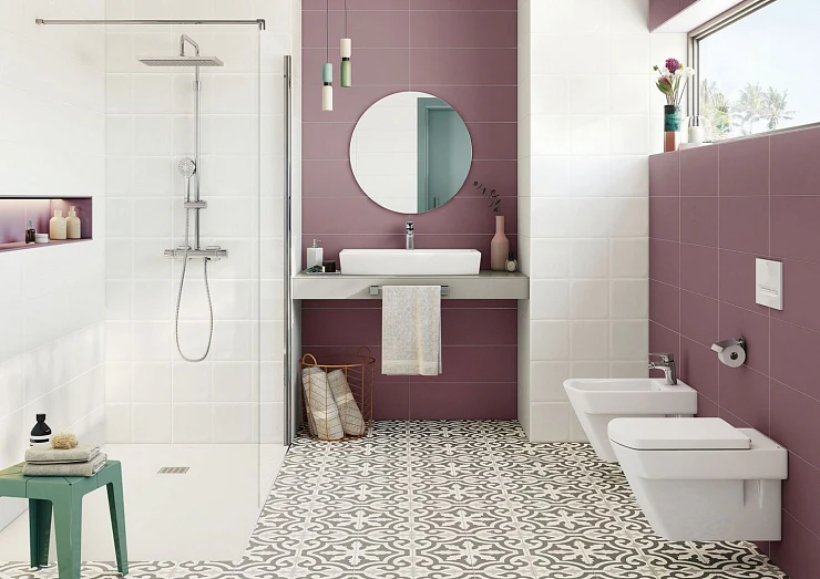 Керамическая плитка Roca Samba Rosa 21х61 см