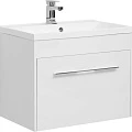 Тумба с раковиной Aquanet Августа 75 225439 белая