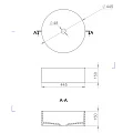 Раковина Salini Armonia 203 130113SM матовая