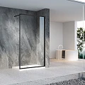 Душевая перегородка Veconi Korato KR-81B 100см KR81B-100-01-C8 профиль черный, стекло прозрачное