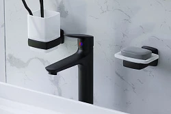 Смеситель для раковины Damixa Jupiter 770250300 черный матовый