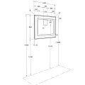 Зеркало Aquaton Римини 100 1A136902RN010 с подсветкой