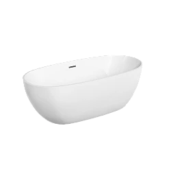 Акриловая ванна Sancos Flo FB02 170x80 белая глянцевая
