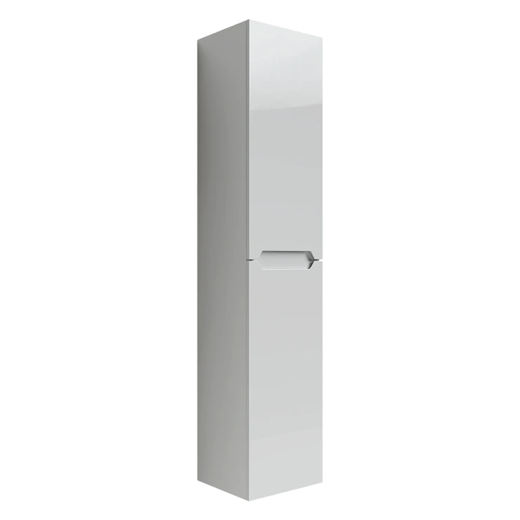 Шкаф-пенал SANCOS Norma 2.0 подвесной белый глянец, 350х350х1650 мм, арт. PNR2.035W
