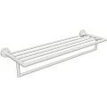 Полка Bemeta White 104219074 для полотенец, белая матовая