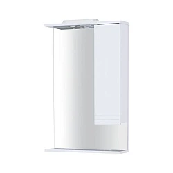 Зеркало-шкаф SanStar Mira 60 105.1-2.5.1. с подсветкой, белый