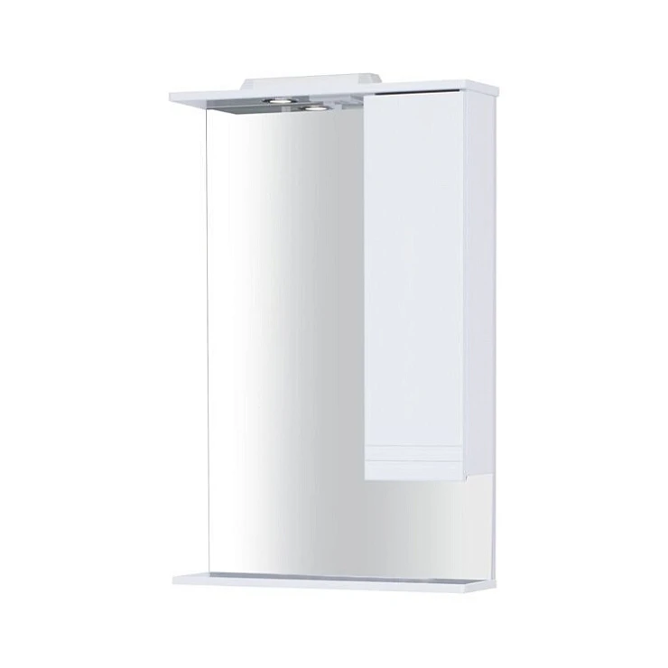 Зеркало-шкаф SanStar Mira 60 105.1-2.5.1. с подсветкой, белый