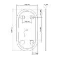 Зеркало Vincea 120 VLM-2K120 с подсветкой