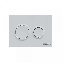 Система инсталляции для унитазов Berges Novum 040264 с кнопкой O4 белая матовая