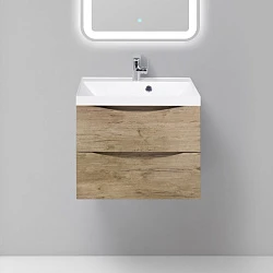 Тумба с раковиной BelBagno Marino 60 светлый дуб